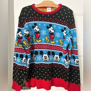 Disney Mickey Mouse holiday Sweater